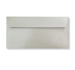 Barevná obálka DL stříbrná perleťová /50/