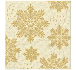 Ubrousky PAW Softpoint ( 20ks ) Snowflakes gold