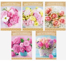 Pohlednice S-426 Kytky mix