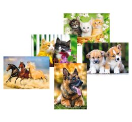 Pohlednice Zvířátka mix