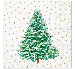 Ubrousky PAW Dekor C (20ks) Frosted Forest Charm