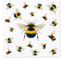 Ubrousky PAW Dekor C (20ks) Dancing Bees