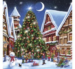 Ubrousky DAISY L (20ks) Christmas Night