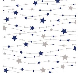 Ubrousky DAISY L (20ks) Little Stars Navy and Silver