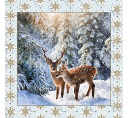 Ubrousky DAISY L (20ks) Roedeers Couple in Winter Forest