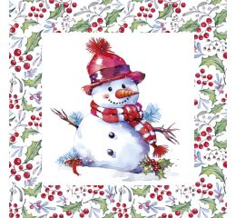 Ubrousky DAISY L (20ks) Happy Snowman