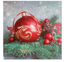 Ubrousky PAW Dekor L (20ks) Bauble on Twig