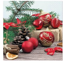 Ubrousky PAW Dekor L (20ks) Holiday Time