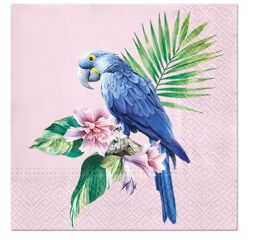 Ubrousky PAW Dekor L (20ks) Exotic Parrot