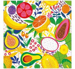 Ubrousky PAW Dekor L (20ks) Tropical Delight