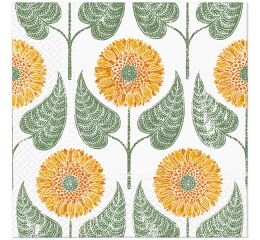 Ubrousky PAW Dekor L (20ks) Sunflowers Pattern