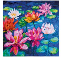 Ubrousky PAW Dekor L (20ks) Magic Pond