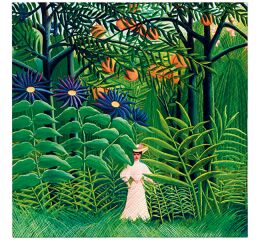 Ubrousky PAW Dekor L (20ks) Woman in Forest