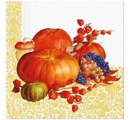 Ubrousky PAW Dekor L (20ks) Pumpkin Field