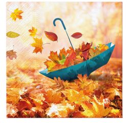 Ubrousky PAW Dekor L (20ks) Umbrella Leaves