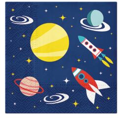 Ubrousky PAW Dekor L (20ks) Space