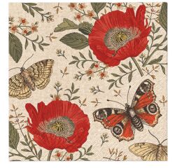 Ubrousky PAW Dekor We Care (20ks) Passing Butterflies