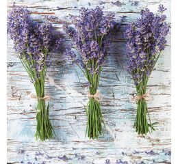 Ubrousky DAISY L (20ks) Three Bunches of Lavender