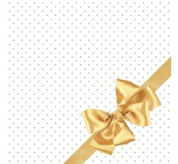 Ubrousky DAISY L (20ks) Golden Bow Elegance