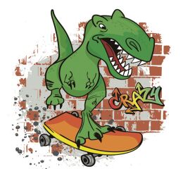 Ubrousky DAISY L (20ks) Crazy Dino