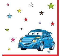 Ubrousky DAISY L (20ks) Cartoon Cars