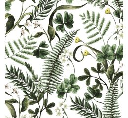 Ubrousky DAISY L (20ks) Ferns and Green Leaves