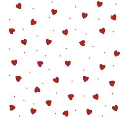 Ubrousky DAISY L (20ks) Cute Small Hearts