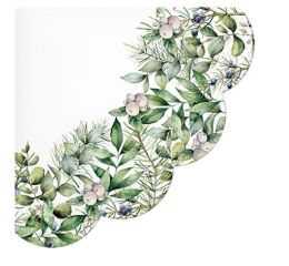 Ubrousky PAW Dekor R (12ks) Winter Greenery