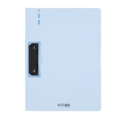Dvojdeska STRIGO A4 s bočním klipem - modrá