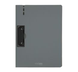 Dvojdeska STRIGO A4 s bočním klipem - šedá