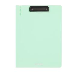 Dvojdeska STRIGO A4 s horním klipem - mentolová