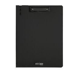 Dvojdeska STRIGO A4 s horním klipem - černá
