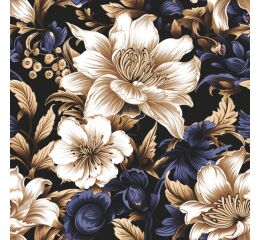 Ubrousky MAKI L (20ks) Decorative Flower Wallpaper