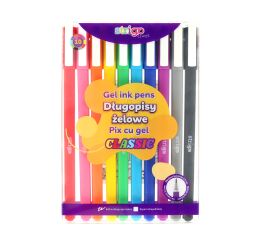 Gelové pero Strigo 10 ks - classic