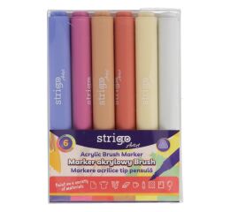 Akrylové popisovače STRIGO 6ks SET 2