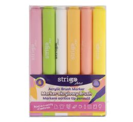 Akrylové popisovače STRIGO 6ks SET 3