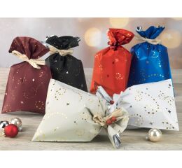 Vánoční sáček Stellanti 20 x 35 cm