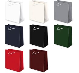 Papírová taška PAW s.c. T-2L sestava EKO 1 tmavá