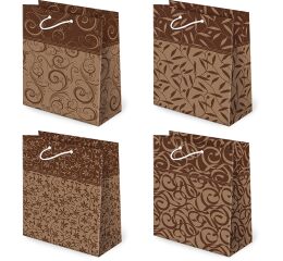 Papírová taška PAW s.c. T2K sestava 129 Kraft