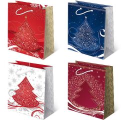 Vánoční papírová taška T-5L sestava 34