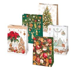 Vánoční papírová taška Pol-Mak T9 sestava 49