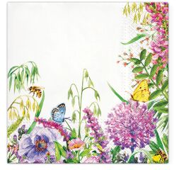 Ubrousky PAW TETE L (20ks) Wildflowers Frame