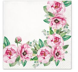 Ubrousky PAW TETE L (20ks) Floral Border