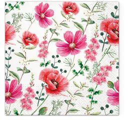 Ubrousky PAW TETE L (20ks) Raspberry Flower