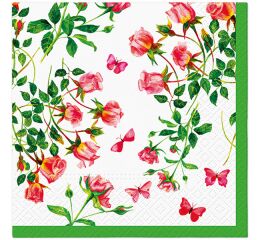 Ubrousky PAW TETE L (20ks) Tiny Roses