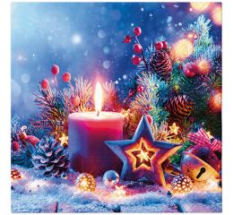 Ubrousky PAW TETE L (20ks) Candle Glow