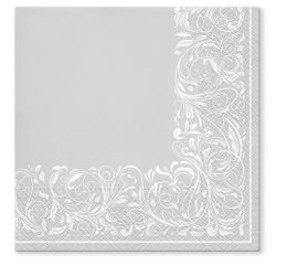 Ubrousky PAW TETE L (20ks) Elegant Tangle silver