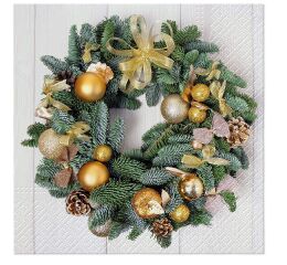 Ubrousky PAW TETE L (20ks) Golden Wreath
