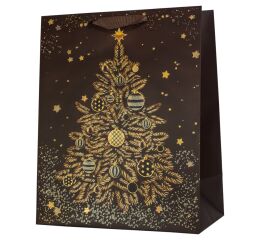 Vánoční papírová taška Anna Style TX1 230 střední