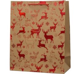 Vánoční papírová taška Anna Style TX1 173 střední